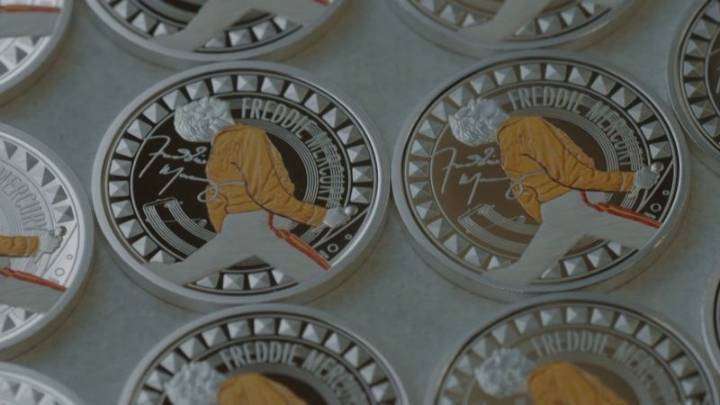 La Casa de la Moneda Real Británica lanza una moneda con la imagen de Freddie Mercury