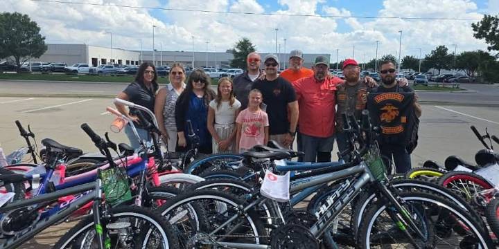 Area nonprofits rally to bring holiday joy to foster children through ‘Bikes for Kids’ campaign