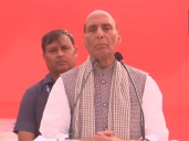 "Gone are the days when they ruled with 'katta": Rajnath Singh
