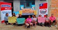 Exitosa y Gobierno de Taiwán entregan importante donación de alimentos a olla común en San Juan de Lurigancho