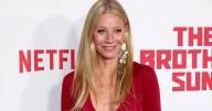 Photo: Gwyneth Paltrow's High-Slit Dress Is Stylishly Elegant
