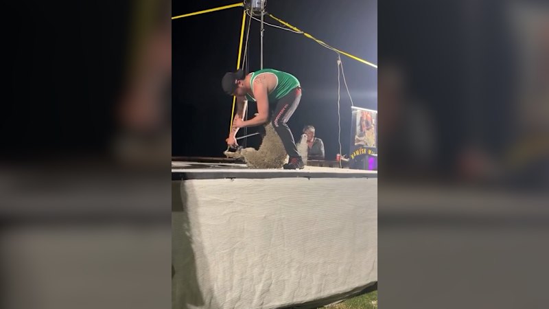 WA man shears a sheep in just 14 seconds