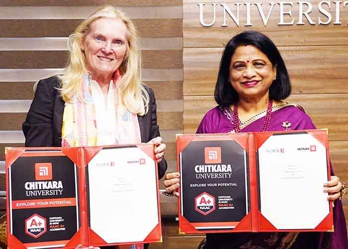 Chitkara University and York University Partner to Launch 2+2 Computer Science Pathway for Indian Students