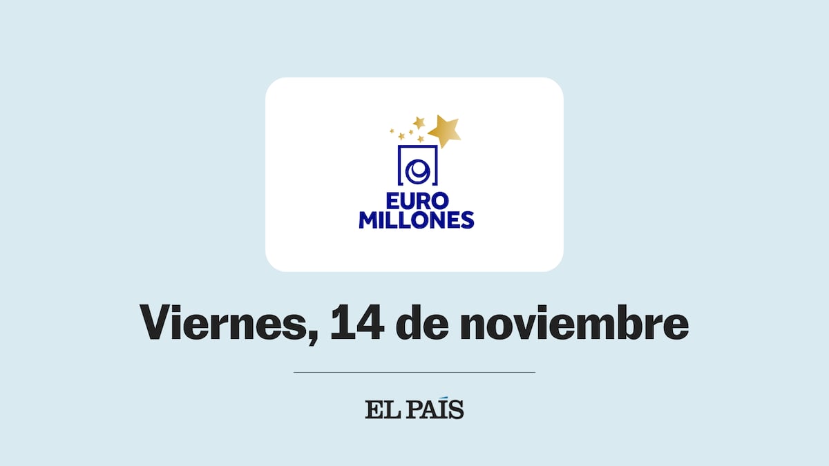 Euromillones: comprobar sorteo del viernes 14 de noviembre