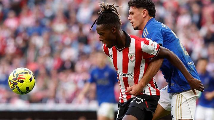 Nico Williams regresa para dar tres puntos vitales al Athletic Club ante el Real Oviedo