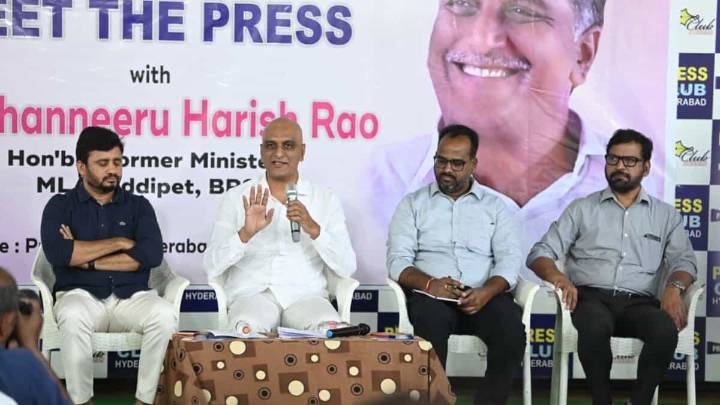 CM Revanth ruling Telangana through fear, intimidation: Harish Rao