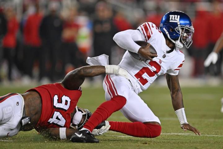 49ers flex Clelin Ferrell from practice squad, he and Keion White should face Giants