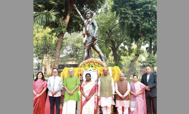 Birsa Munda’s 150th birth anniversary: President, Vice President, Speaker, Home Minister pay tributes