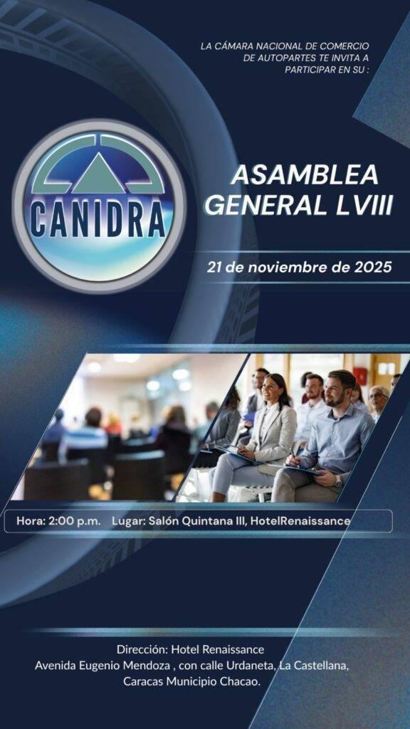 Canidra elegirá su nueva junta directiva 2025