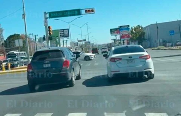 Video.- Ahora hay falla en semáforo de la Zaragoza y Tecnológico