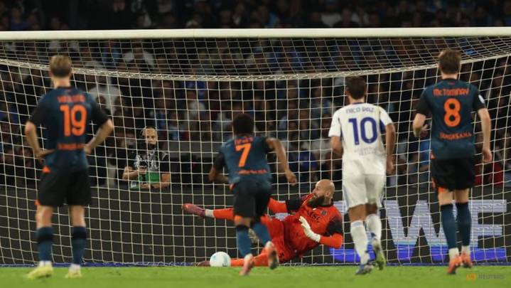 Napoli's Milinkovic-Savic saves Morata's penalty in goalless draw with Como