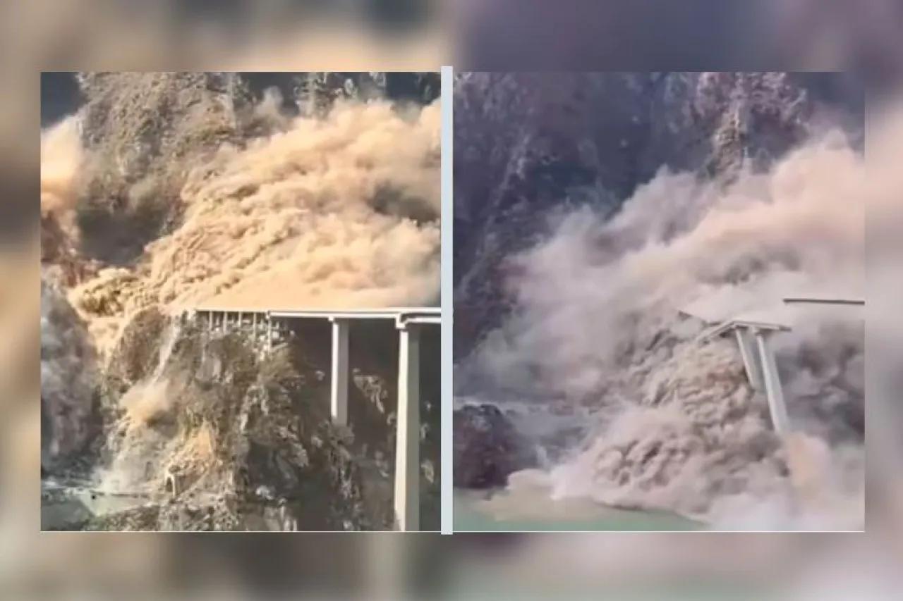 El progreso se tambalea: colapsa el puente Hongqi en Sichuan