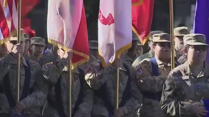 Austin's 69th Veterans Day Parade took place in downtown