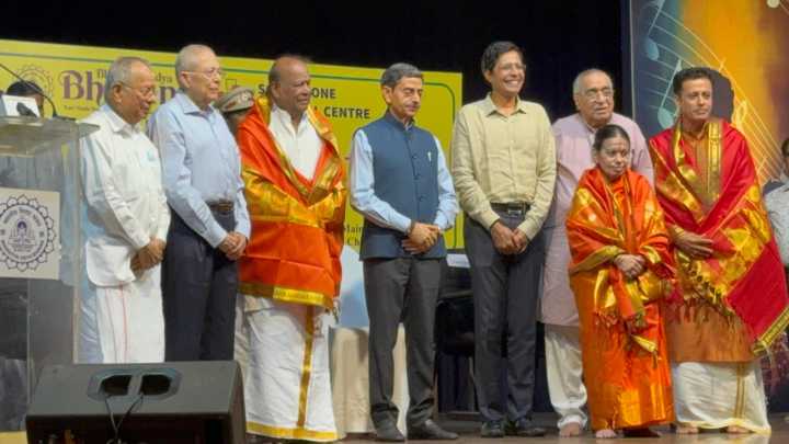 TN governor inaugurates margazhi season concerts of Bharatiya Vidya Bhavan