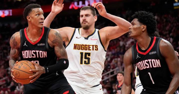 Jokic scores 34, Nuggets beat Rockets 112