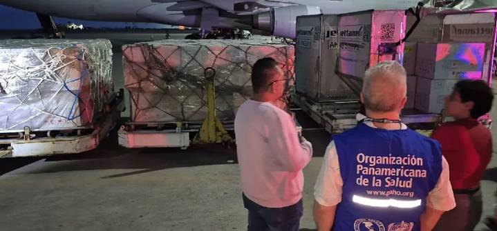 Venezuela recibe 850.000 dosis de vacunas contra la polio procedentes de Corea del Sur