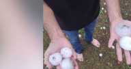 States batten down for giant hail as storms brew
