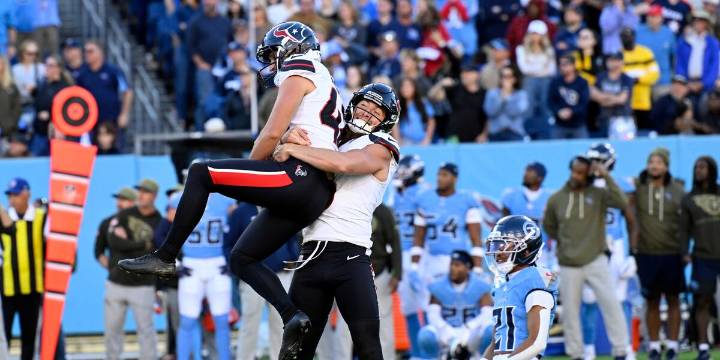 Davis Mills leads Texans to 16-13 win over Titans on Wright’s game