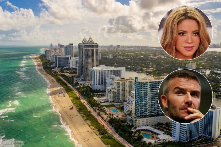 Para pocos. El exclusivo barrio de Miami en el que viven los Beckham y Shakira podría frenar el libre acceso