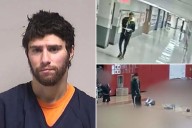 Wild video shows teacher falling out of car then drunkenly stumbling around school:  cops