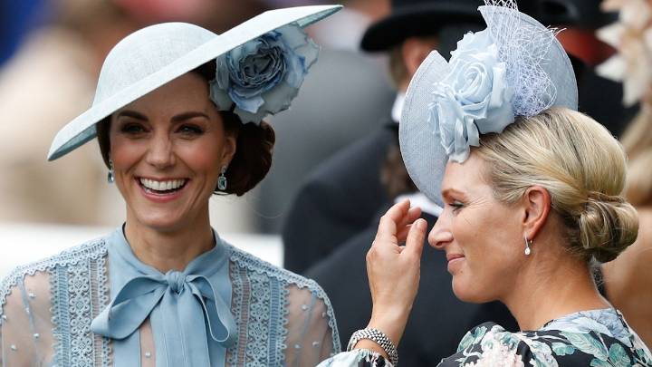 Zara Tindall goes barefoot in £650 bodycon dress - with Kate Middleton's accessory