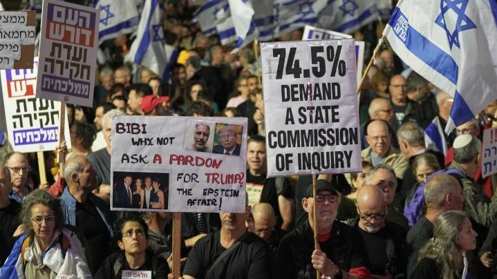 Israeli settlers torch West Bank village as Israel begins a busy diplomatic week