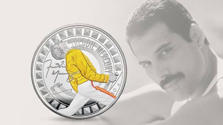 La Casa de la Moneda Británica lanzó una moneda coleccionable en homenaje a Freddie Mercury