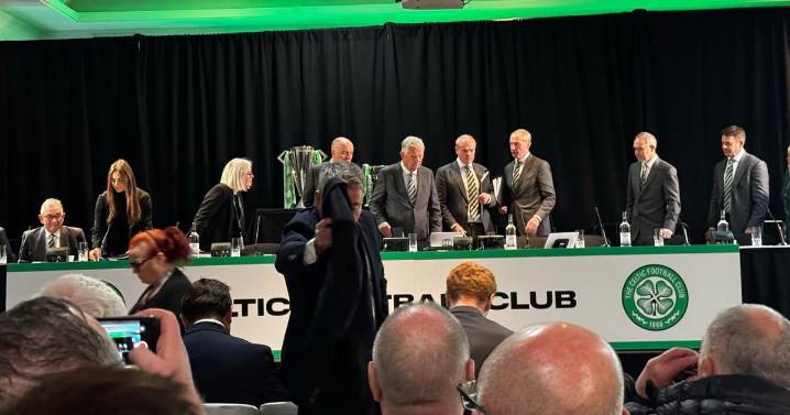 Celtic AGM poll results in as under-fire board romp to re-election with whopping majority