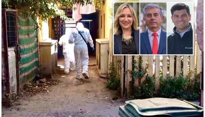 Candidatos de oposición acusan "improvisaciones" del Gobierno en materia de seguridad tras el triple homicidio de Quillota