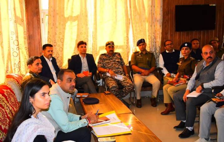 Div Com Jammu reviews progress of development works being executed by Shri Shiv Khori Shrine Board