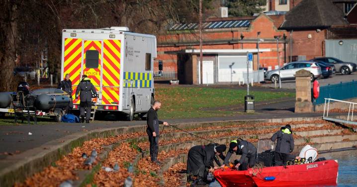 Police search River Trent in Nottingham after car spotted submerged in water