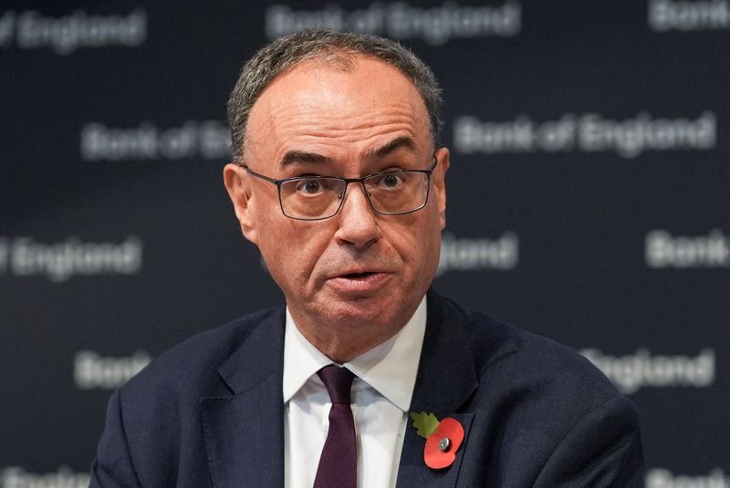 Bank of England holds rates in knife-edge vote that hints at December cut