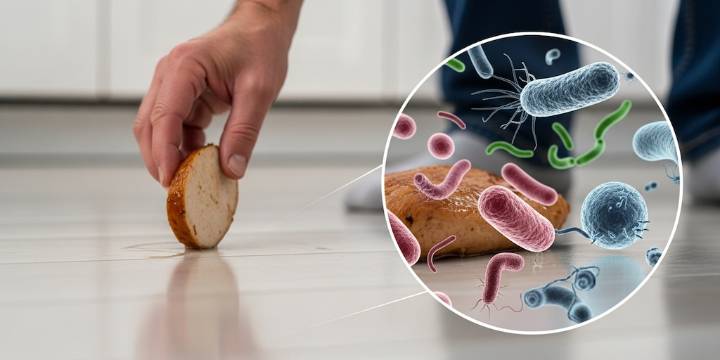 ¿La “regla de los tres segundos” es un mito? Qué dice la ciencia sobre comer alimentos que se cayeron al piso