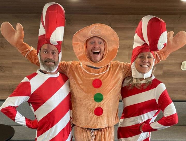 Holiday fun: "Santa's Big Red Sack," "Moonlight Elves," and more