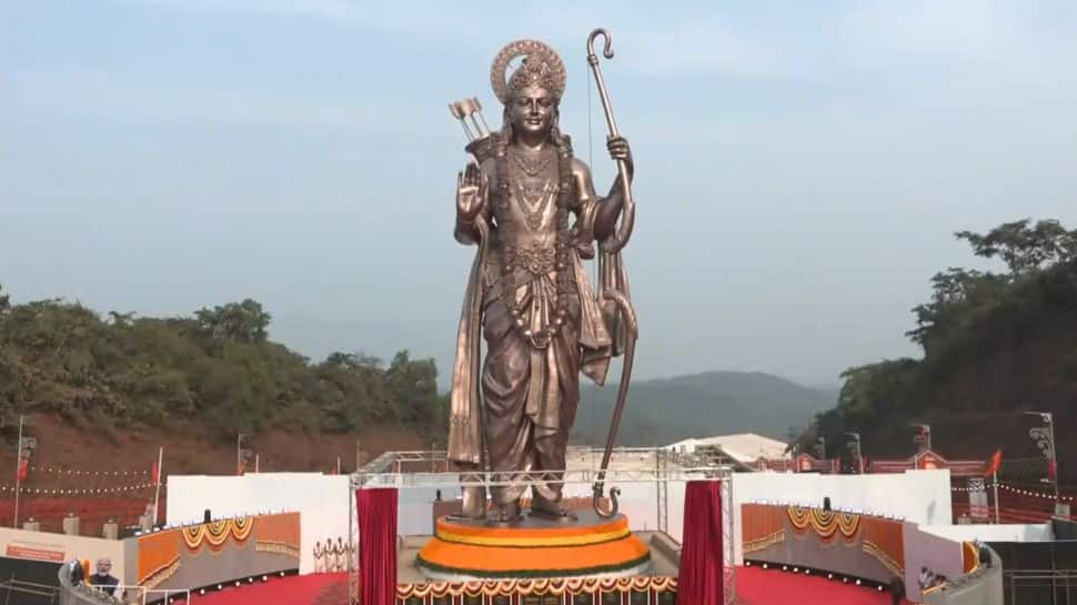 Prime Minister Modi Unveils 77-Feet Lord Rama Statue, Ramayana Theme Park In South Goa