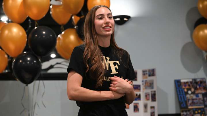 Photos: Imlay City volleyball's Emma Keeping signs with Wake Forest