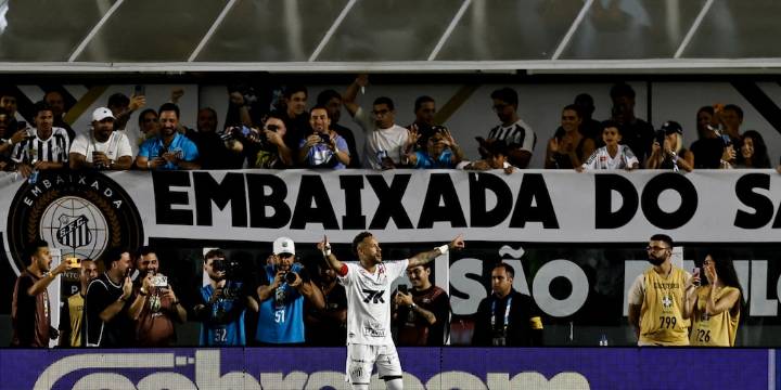 Neymar desoyó a los médicos, jugó lesionado y fue clave para sacar a Santos del descenso: gol y asistencia ante Sport Recife