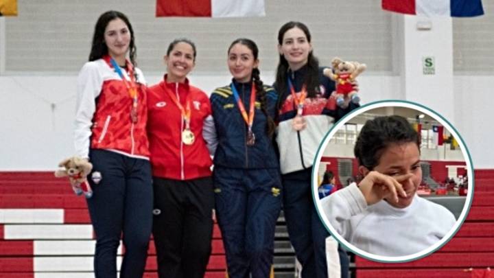 María Luisa Doig se corona campeona de esgrima en los Juegos Bolivarianos Ayacucho