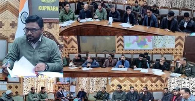 DC Kupwara directs officers to focus on rehabilitation of drug victims by providing them self employment avenues
