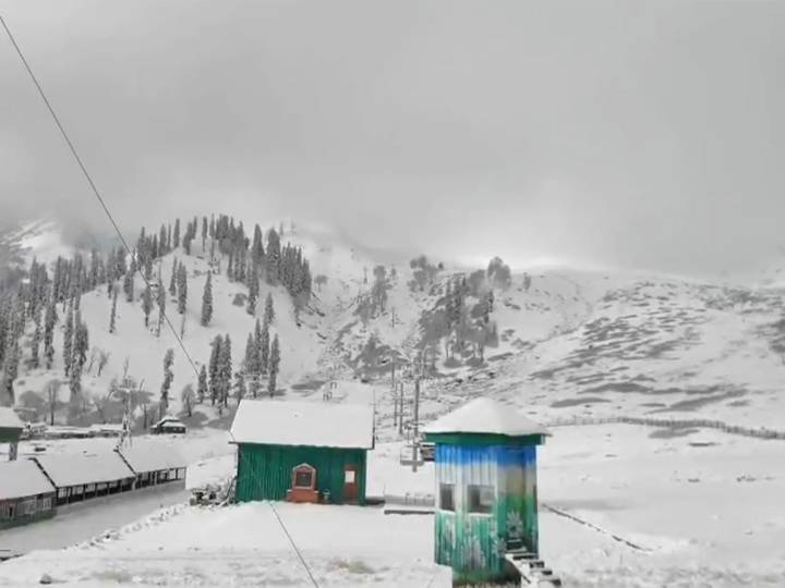 Gulmarg turns into white wonderland after fresh spell of snow