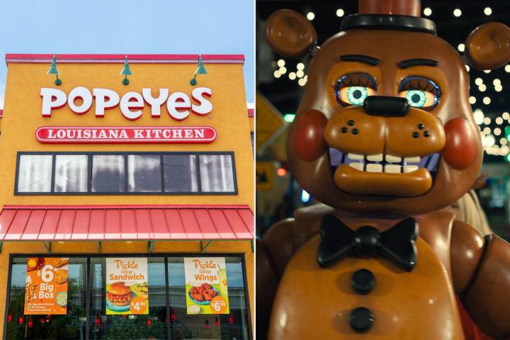Popeyes Reveals New Menu Inspired by 'Five Nights at Freddy’s 2'