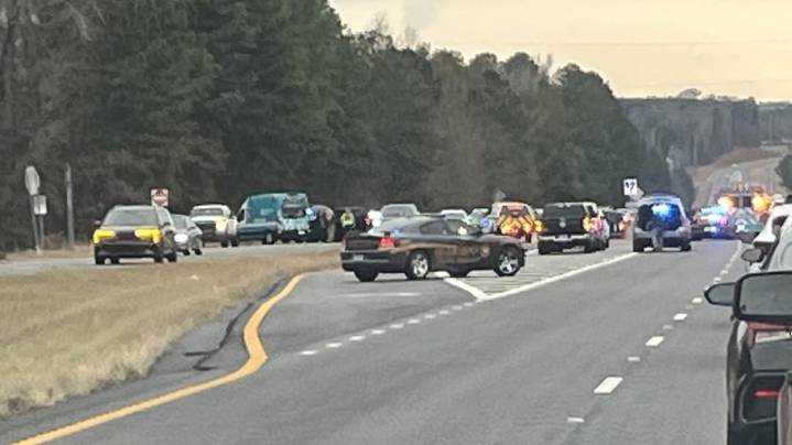 Crash in Jones County causes two to be transported to hospital, sheriff's office says