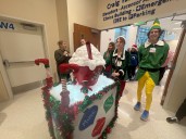 Children's Wisconsin hosts Christmas-themed parade for patients