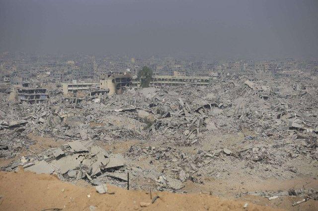 Gaza pide ayuda para recuperar cuerpos