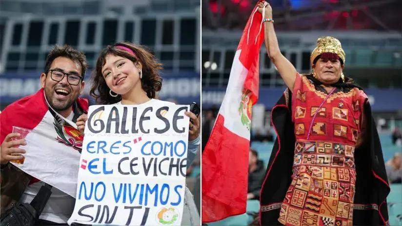 Hasta en la lejana Rusia: jugadores de Perú contaron con el aliento de los hinchas ante Chile