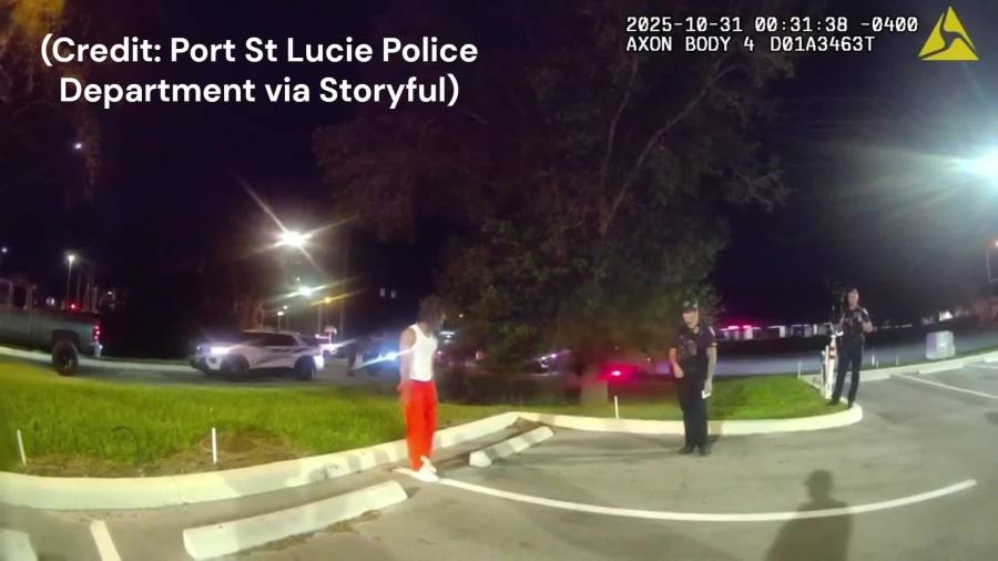 WATCH: Florida man wearing prison costume for Halloween gets arrested