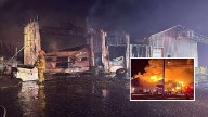 Huge Fire at Wells Farm in Riverhead Destroys Barn, Kills Animals, Injures Several People