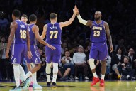Lakers concluding NBA Cup group play against Mavericks