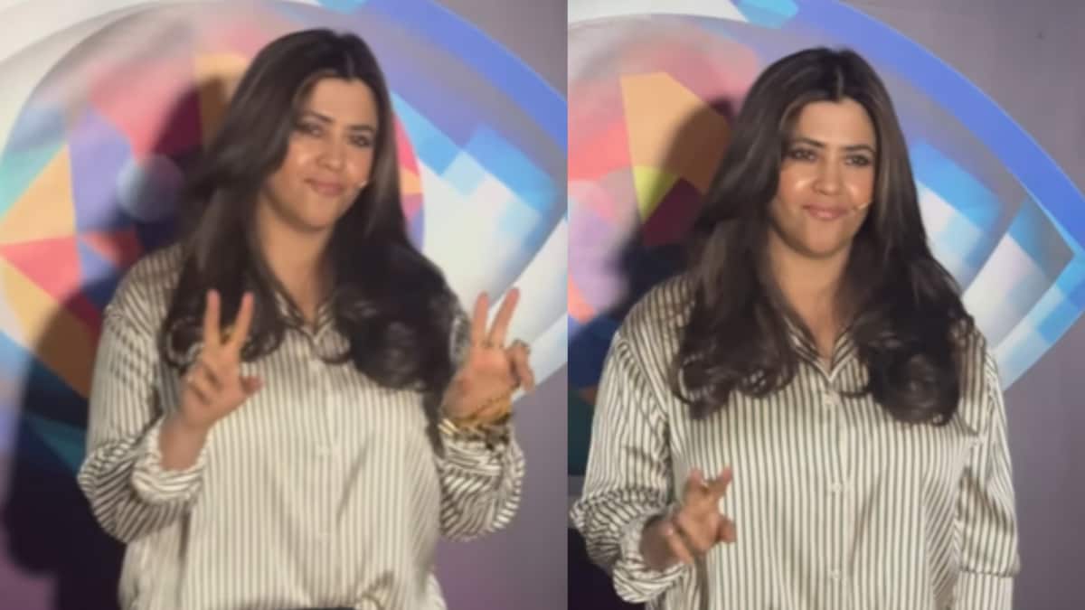 Bigg Boss 19: Ekta Kapoor Spotted On Set In A Relaxed Look, To Appear On Weekend Ka Vaar?