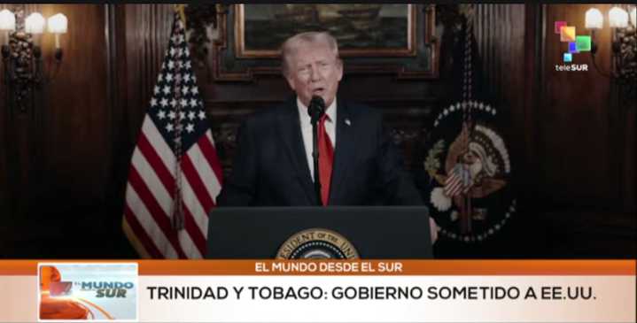(VIDEO) Trinidad y Tobago: Gobierno sometido a EE.UU.